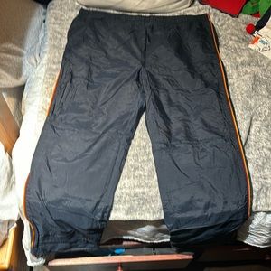 Navy with yellow and red stripes size XL, structure, sport